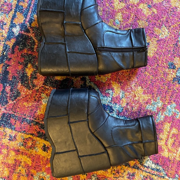 SOLD Demonia Stack Bootie - Picture 2 of 3